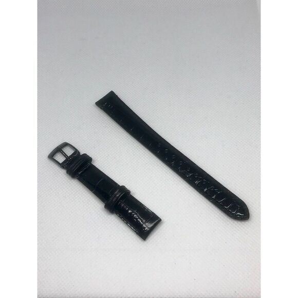 Armani Exchange AR9031 (Black) Authentic Leather Watch Band Strap 14mm - A20 - Picture 3 of 3